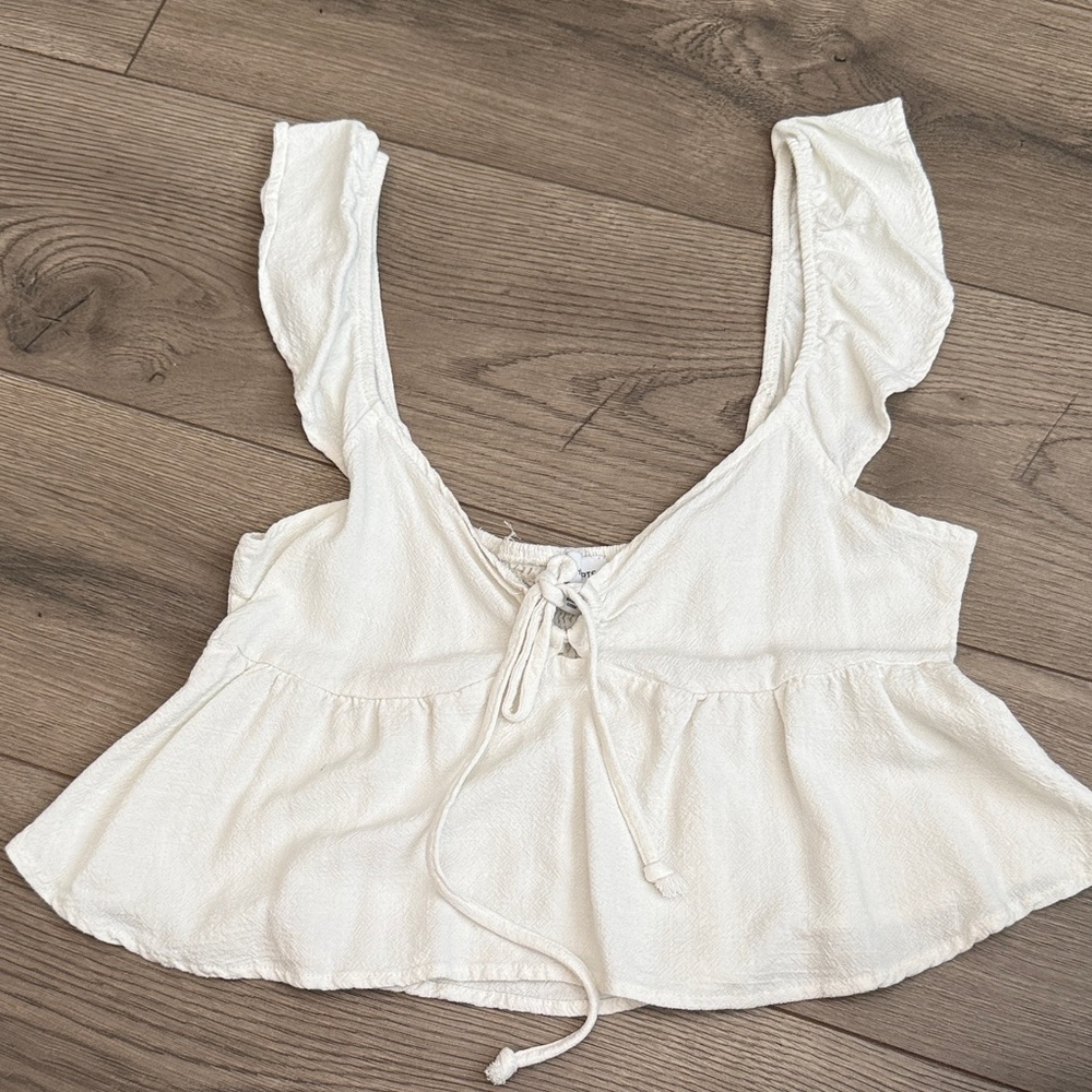 Pacsun white crop